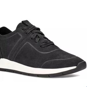 UGG | Adaleen Nubuck Leather Sneakers (black)